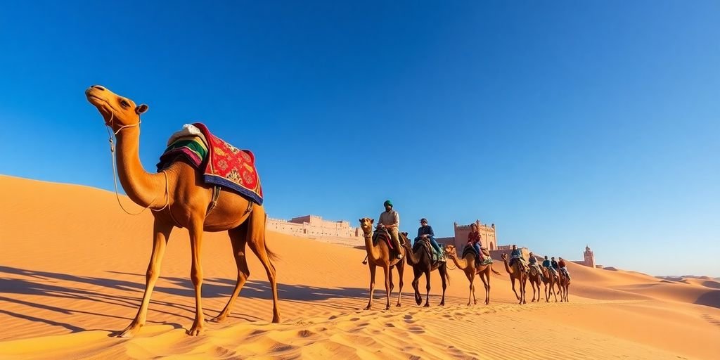 Camel rides in marrakech morocco